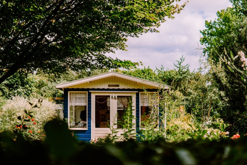 Pequeña casa de campo como ejemplo de un proyecto